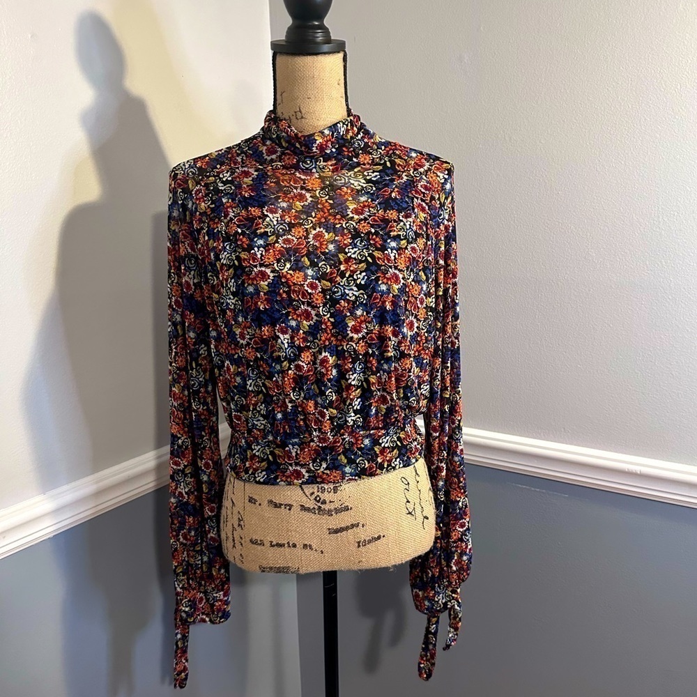 Free People All Dolled Up Cropped Top Extra Small